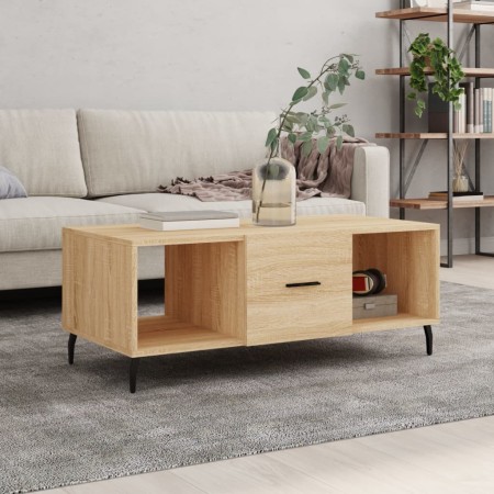 Sonoma Couchtisch aus Eichensperrholz 102x50x40 cm von vidaXL, Couchtisch - Ref: Foro24-829319, Preis: 47,99 €, Rabatt: %