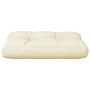 Kissen für Palettensofa, cremefarbener Stoff, 60 x 40 x 12 cm von vidaXL, Kissen für Stühle und Sofas - Ref: Foro24-314439, P...