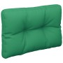 Cojín para sofá de palets tela verde 50x40x12 cm de vidaXL, Cojines para sillas y sofás - Ref: Foro24-314428, Precio: 20,59 €...