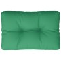 Cojín para sofá de palets tela verde 50x40x12 cm de vidaXL, Cojines para sillas y sofás - Ref: Foro24-314428, Precio: 20,59 €...