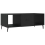 Mesa de centro madera contrachapada negro 102x50x40 cm de vidaXL, Mesas de centro - Ref: Foro24-829317, Precio: 48,28 €, Desc...