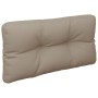 Cushion for pallets in taupe gray fabric 70x40x12 cm by vidaXL, Cushions for chairs and sofas - Ref: Foro24-314456, Price: 22...