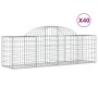 Gabion baskets 40 pcs arc shape iron 200x50x60/80 cm by vidaXL, Pots and planters - Ref: Foro24-3146296, Price: 2,00 €, Disco...