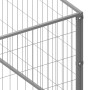 Silver kennel 18 m² steel by vidaXL, Dog kennels and fences - Ref: Foro24-3082125, Price: 327,01 €, Discount: %