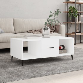 Couchtisch aus weißem Sperrholz, 102 x 50 x 40 cm von vidaXL, Couchtisch - Ref: Foro24-829316, Preis: 49,28 €, Rabatt: %