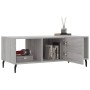 Mesa de centro madera contrachapada gris Sonoma 102x50x40 cm de vidaXL, Mesas de centro - Ref: Foro24-829322, Precio: 51,99 €...