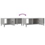 Mesa de centro madera contrachapada gris Sonoma 102x50x40 cm de vidaXL, Mesas de centro - Ref: Foro24-829322, Precio: 51,99 €...