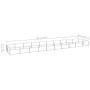 Silver kennel 20 m² steel by vidaXL, Dog kennels and fences - Ref: Foro24-3082126, Price: 367,42 €, Discount: %