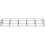 Steel kennel 5 m² black by vidaXL, Dog kennels and fences - Ref: Foro24-3082095, Price: 216,92 €, Discount: %