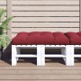 Cushion for pallet furniture red fabric 120x80x12 cm by vidaXL, Cushions for chairs and sofas - Ref: Foro24-41513, Price: 34,...