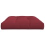 Cojín para muebles de palets tela rojo tinto 120x80x12 cm de vidaXL, Cojines para sillas y sofás - Ref: Foro24-41513, Precio:...