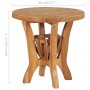 Garten-Bistrotisch und Stühle, 3 Stück, massives Teakholz von vidaXL, Gartensets - Ref: Foro24-49383, Preis: 274,10 €, Rabatt: %