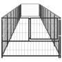 Stahlhütte 9 m² schwarz von vidaXL, Hundehütten und Zäune - Ref: Foro24-3082099, Preis: 345,42 €, Rabatt: %