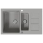 Kitchen sink with two gray granite bowls by vidaXL, Sinks - Ref: Foro24-151930, Price: 208,52 €, Discount: %