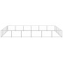 Silver kennel 30 m² steel by vidaXL, Dog kennels and fences - Ref: Foro24-3082164, Price: 327,01 €, Discount: %