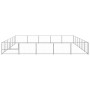 Silver kennel 30 m² steel by vidaXL, Dog kennels and fences - Ref: Foro24-3082164, Price: 327,01 €, Discount: %