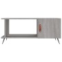 Sonoma gray plywood coffee table 90x50x40 cm by vidaXL, Coffee table - Ref: Foro24-829466, Price: 42,99 €, Discount: %