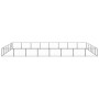 Steel kennel 40 m² black by vidaXL, Dog kennels and fences - Ref: Foro24-3082160, Price: 417,72 €, Discount: %