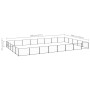 Steel kennel 40 m² black by vidaXL, Dog kennels and fences - Ref: Foro24-3082160, Price: 417,72 €, Discount: %