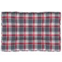 Cushion for pallet sofa red plaid fabric 120x80x12 cm by vidaXL, Cushions for chairs and sofas - Ref: Foro24-314421, Price: 2...