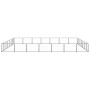 Steel kennel 49 m² black by vidaXL, Dog kennels and fences - Ref: Foro24-3082179, Price: 469,12 €, Discount: %