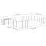 Silver kennel 30.25 m² steel by vidaXL, Dog kennels and fences - Ref: Foro24-3082236, Price: 572,04 €, Discount: %