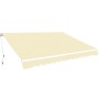 Toldo plegable de operación manual 400 cm crema de vidaXL, Toldos - Ref: Foro24-275572, Precio: 341,47 €, Descuento: %