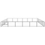 Steel kennel 42 m² black by vidaXL, Dog kennels and fences - Ref: Foro24-3082170, Price: 417,72 €, Discount: %