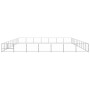 Silver kennel 70 m² steel by vidaXL, Dog kennels and fences - Ref: Foro24-3082186, Price: 507,92 €, Discount: %