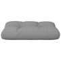 Kissen für Palettensofa aus grauem Stoff 60x40x12 cm von vidaXL, Kissen für Stühle und Sofas - Ref: Foro24-314438, Preis: 28,...