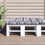 Kissen für Sofa aus grau karierten Stoffpaletten 120x80x12 cm von vidaXL, Kissen für Stühle und Sofas - Ref: Foro24-314422, P...