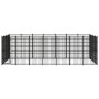 Steel outdoor kennel 25.8 m² by vidaXL, Dog kennels and fences - Ref: Foro24-3097985, Price: 1,00 €, Discount: %