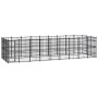 Steel outdoor kennel 24.88 m² by vidaXL, Dog kennels and fences - Ref: Foro24-3097980, Price: 1,00 €, Discount: %