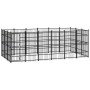 Steel outdoor kennel 16.59 m² by vidaXL, Dog kennels and fences - Ref: Foro24-3097977, Price: 1,00 €, Discount: %