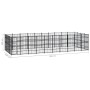 Outdoor steel dog kennel 36.86 m² by vidaXL, Dog kennels and fences - Ref: Foro24-3097988, Price: 2,00 €, Discount: %