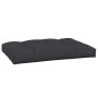 Black fabric garden seat cushion 120x80x12 cm by vidaXL, Cushions for chairs and sofas - Ref: Foro24-47502, Price: 61,50 €, D...