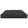 Black fabric garden seat cushion 120x80x12 cm by vidaXL, Cushions for chairs and sofas - Ref: Foro24-47502, Price: 61,50 €, D...