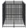 Steel outdoor kennel 7.37 m² by vidaXL, Dog kennels and fences - Ref: Foro24-3097939, Price: 1,00 €, Discount: %