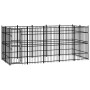 Steel outdoor kennel 9.22 m² by vidaXL, Dog kennels and fences - Ref: Foro24-3097959, Price: 1,00 €, Discount: %