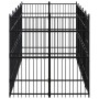 Steel outdoor kennel 9.22 m² by vidaXL, Dog kennels and fences - Ref: Foro24-3097959, Price: 1,00 €, Discount: %