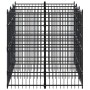 Steel outdoor kennel 5.53 m² by vidaXL, Dog kennels and fences - Ref: Foro24-3097938, Price: 1,00 €, Discount: %