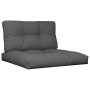 Cushions for pallets 2 units anthracite gray fabric by vidaXL, Cushions for chairs and sofas - Ref: Foro24-314528, Price: 45,...