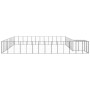 Black kennel 37.51 m² steel by vidaXL, Dog kennels and fences - Ref: Foro24-3082242, Price: 723,99 €, Discount: %