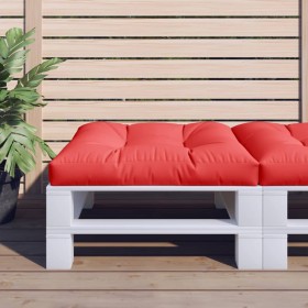 Red fabric pallet sofa cushion 70x70x12 cm by vidaXL, Cushions for chairs and sofas - Ref: Foro24-314394, Price: 29,99 €, Dis...