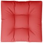 Cojín para sofá de palets de tela rojo 70x70x12 cm de vidaXL, Cojines para sillas y sofás - Ref: Foro24-314394, Precio: 29,99...