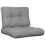 Cushions for pallet sofa 2 units gray fabric by vidaXL, Cushions for chairs and sofas - Ref: Foro24-314499, Price: 40,76 €, D...