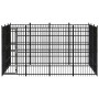 Steel outdoor kennel 11.06 m² by vidaXL, Dog kennels and fences - Ref: Foro24-3097975, Price: 1,00 €, Discount: %