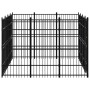 Steel outdoor kennel 11.06 m² by vidaXL, Dog kennels and fences - Ref: Foro24-3097975, Price: 1,00 €, Discount: %