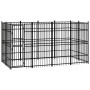 Steel outdoor kennel 7.37 m² by vidaXL, Dog kennels and fences - Ref: Foro24-3097958, Price: 907,50 €, Discount: %