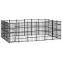 Steel outdoor kennel 22.12 m² by vidaXL, Dog kennels and fences - Ref: Foro24-3097984, Price: 1,00 €, Discount: %